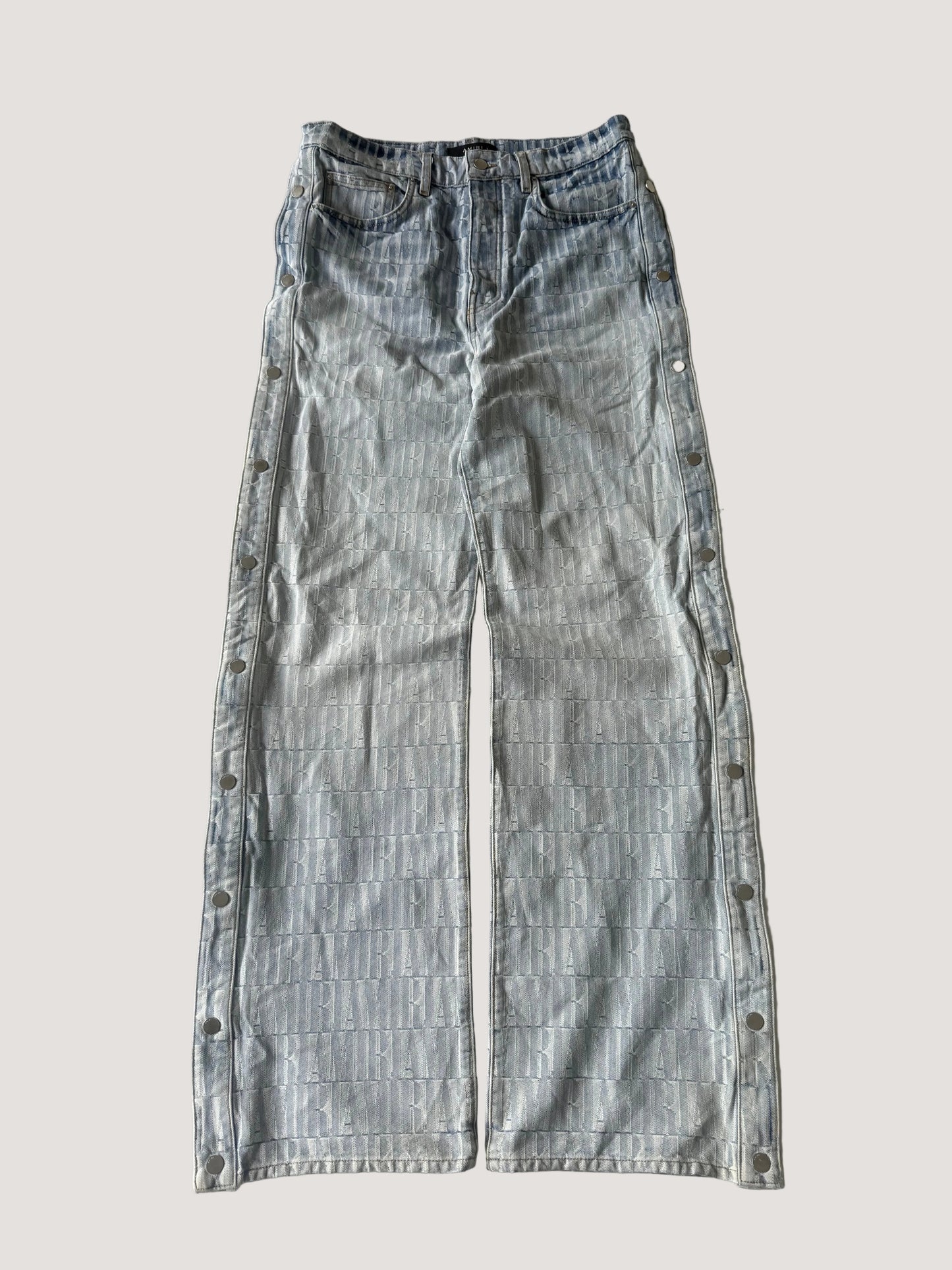 Amiri Jacquard Snap-Off Jeans