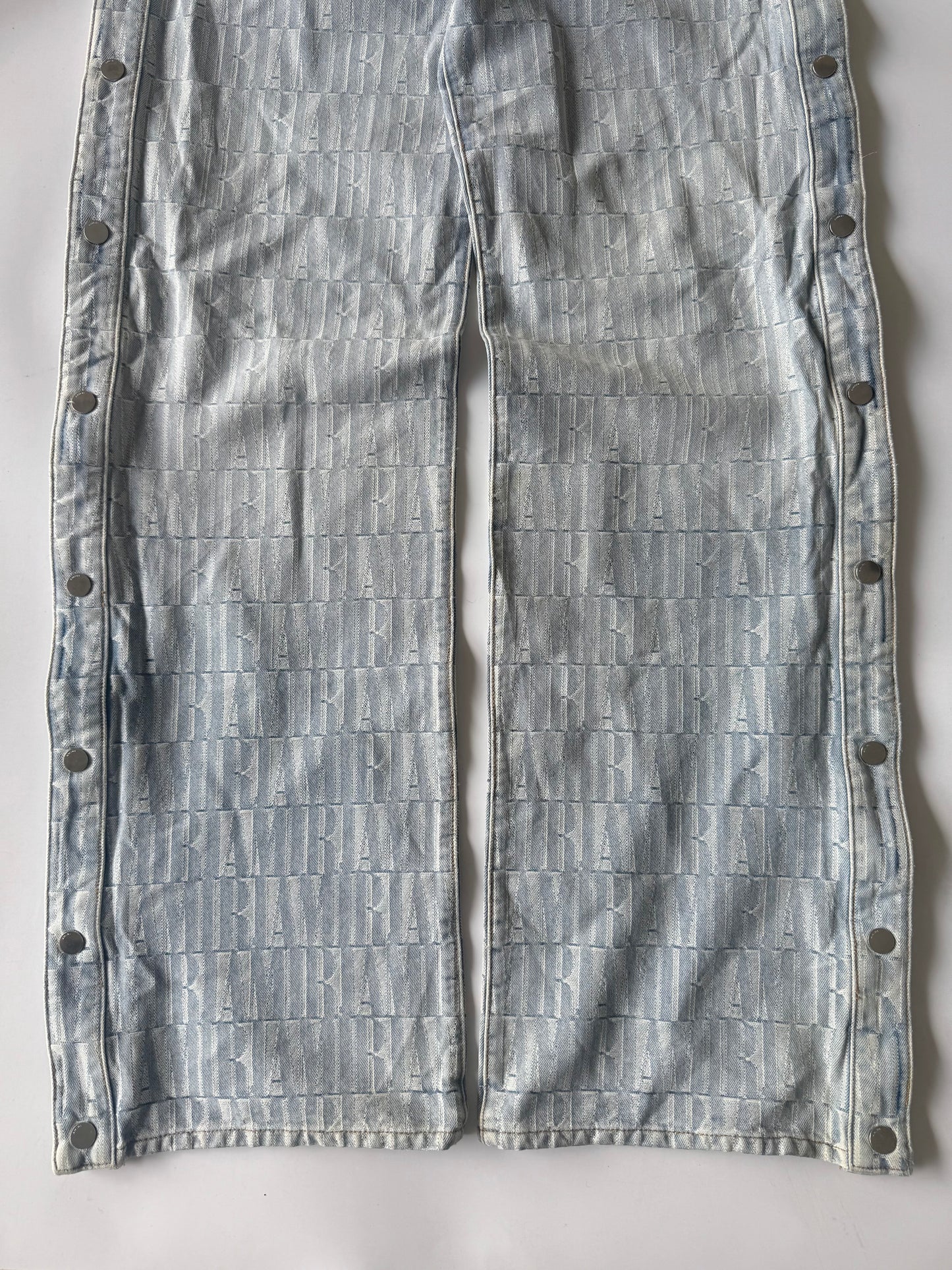 Amiri Jacquard Snap-Off Jeans