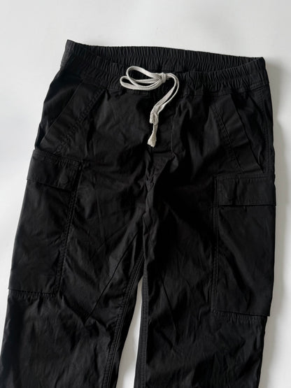 Rick Owens Black Cargo Pants