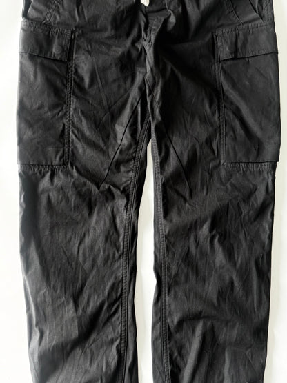 Rick Owens Black Cargo Pants