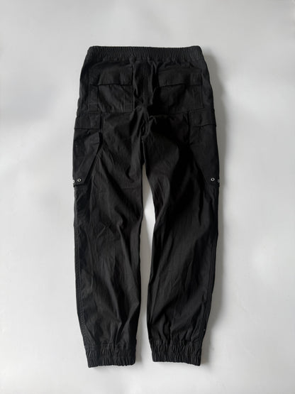 Rick Owens Black Cargo Pants