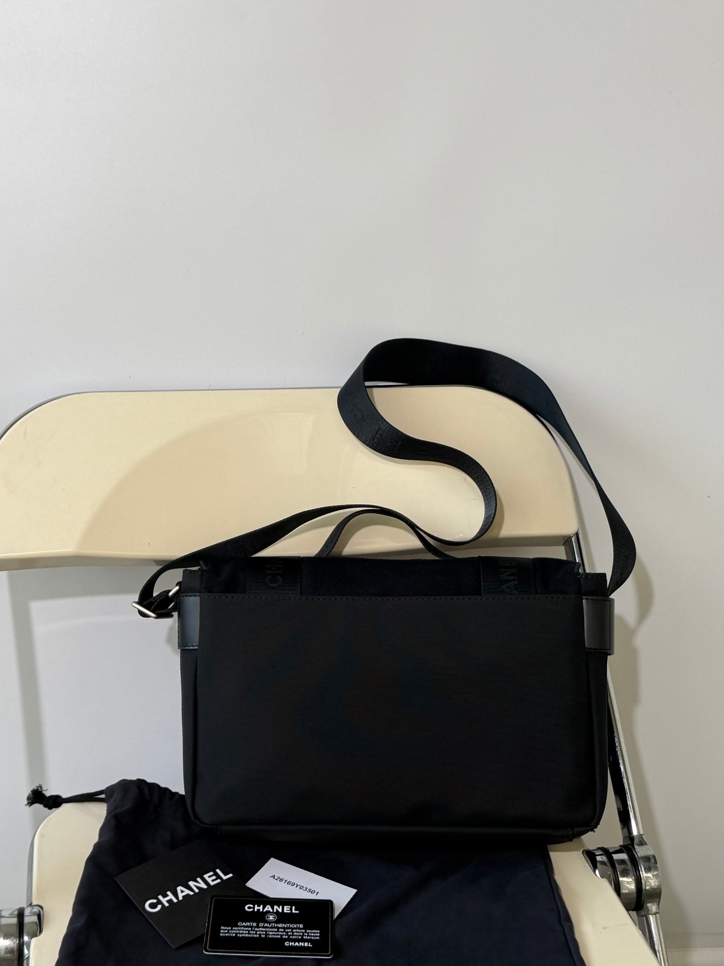 2005 Chanel Sport Line Nylon Two-way Bag
