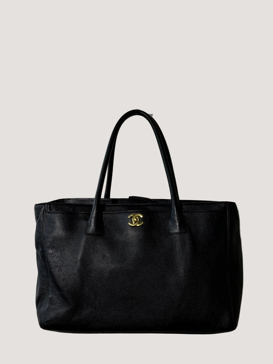 Chanel Executive Cerf Shopping Tote Bag