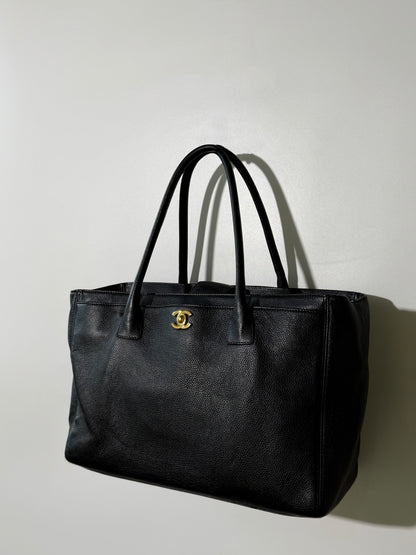 Chanel Executive Cerf Shopping Tote Bag