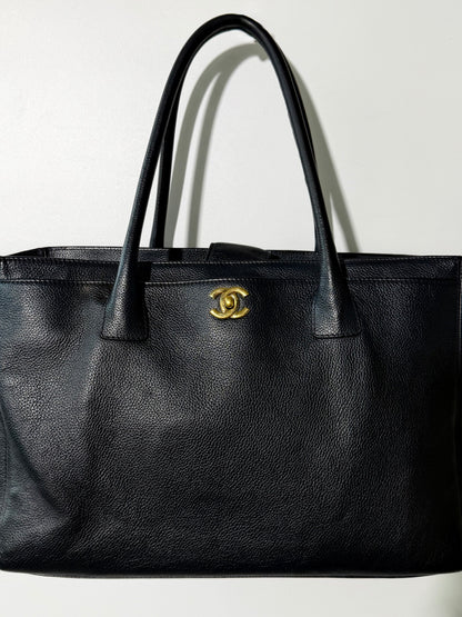 Chanel Executive Cerf Shopping Tote Bag