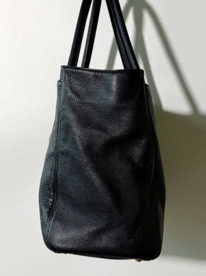 Chanel Executive Cerf Shopping Tote Bag