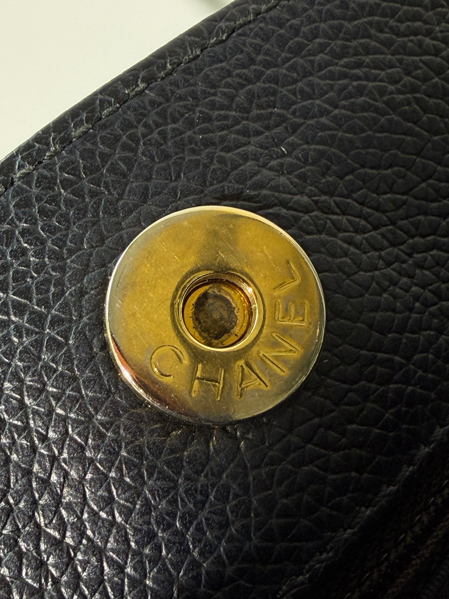 Chanel Executive Cerf Shopping Tote Bag