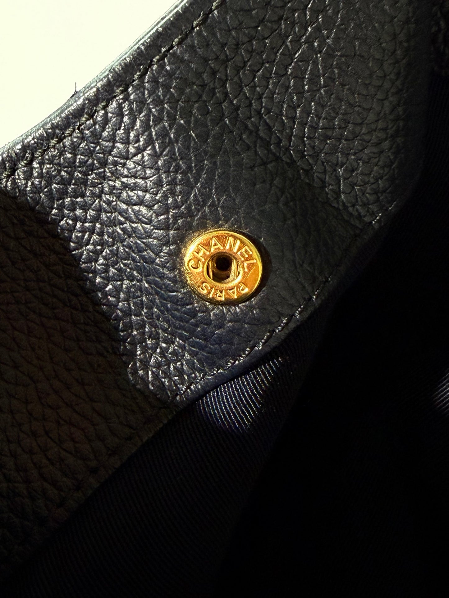 Chanel Executive Cerf Shopping Tote Bag