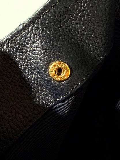 Chanel Executive Cerf Shopping Tote Bag