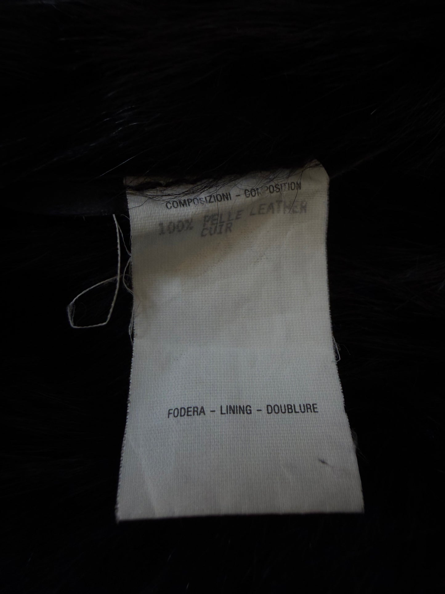 2000’s Gucci by Tom Ford Black Shearling Leather Coat