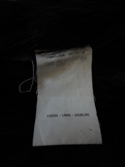 2000’s Gucci by Tom Ford Black Shearling Leather Coat