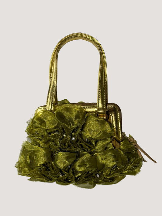 Archive 1990’s Undercover Multi-Ruffled Floral Handbag