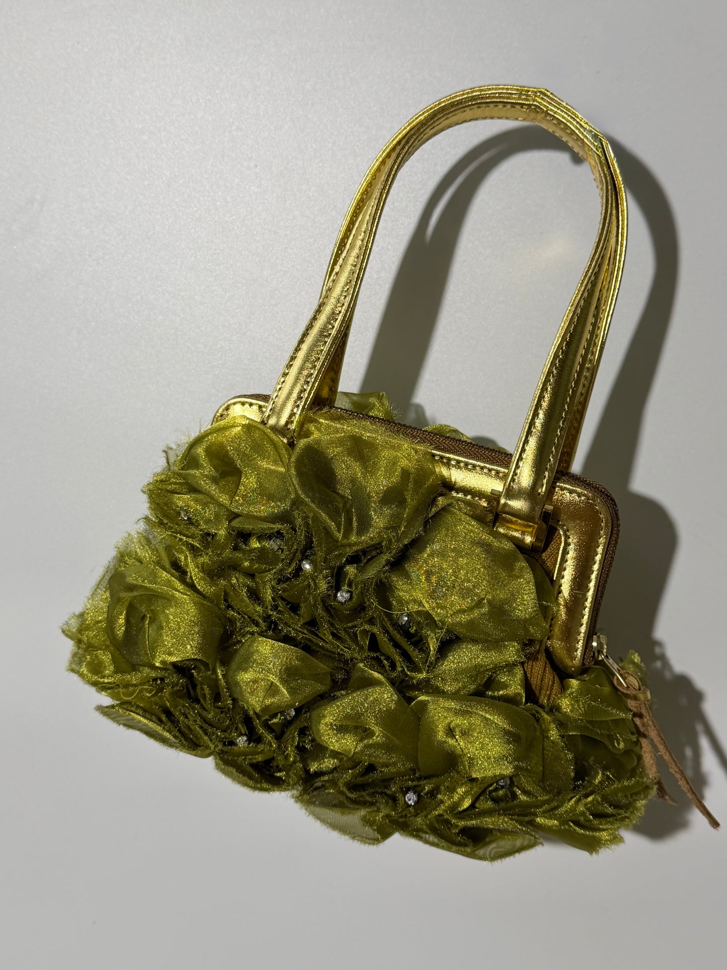 Archive 1990’s Undercover Multi-Ruffled Floral Handbag