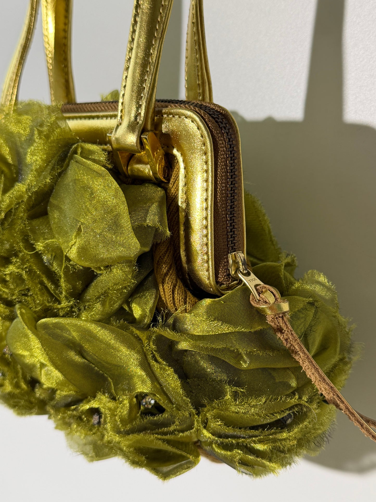 Archive 1990’s Undercover Multi-Ruffled Floral Handbag