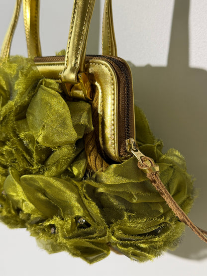 Archive 1990’s Undercover Multi-Ruffled Floral Handbag