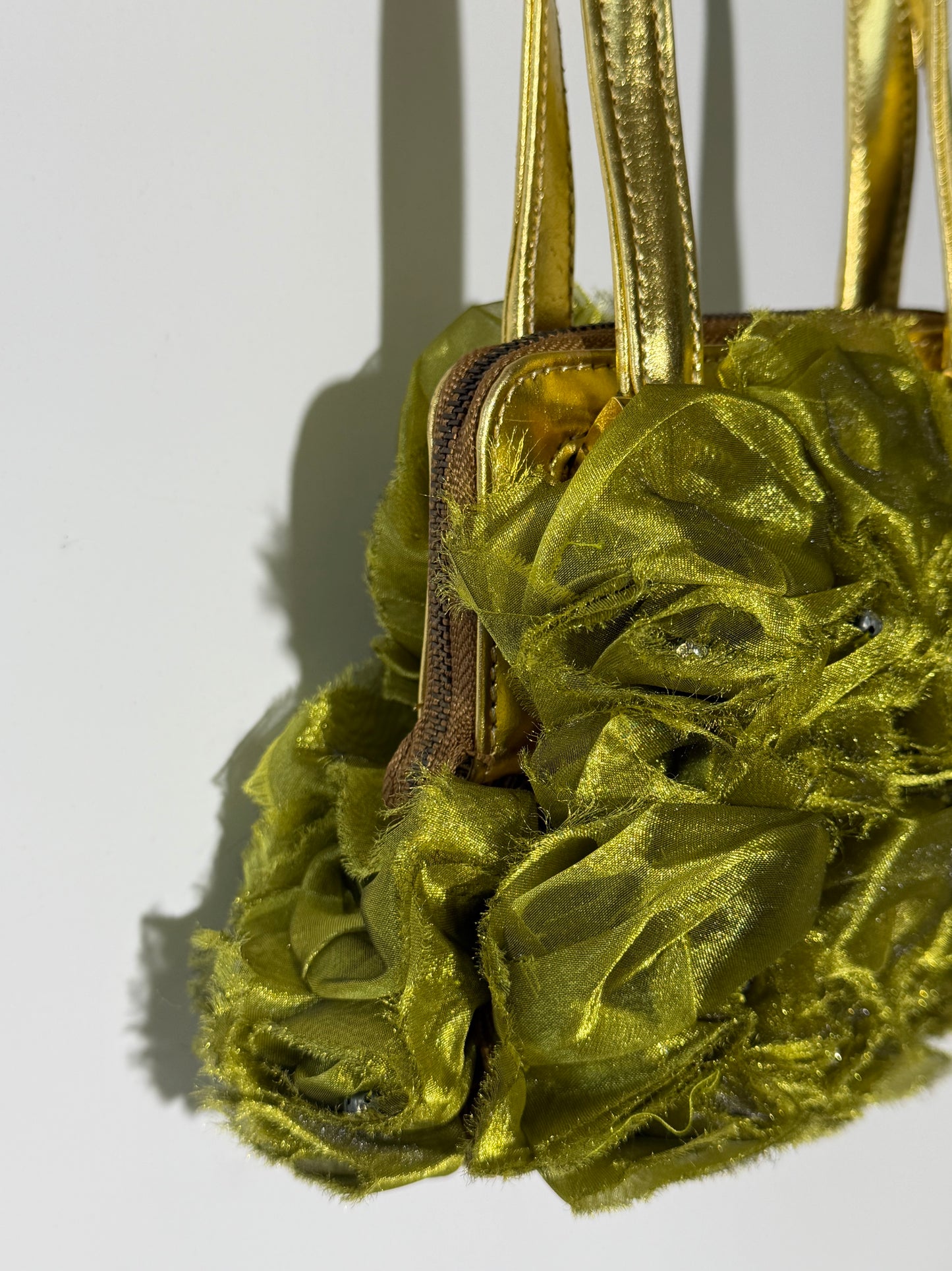 Archive 1990’s Undercover Multi-Ruffled Floral Handbag