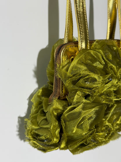Archive 1990’s Undercover Multi-Ruffled Floral Handbag