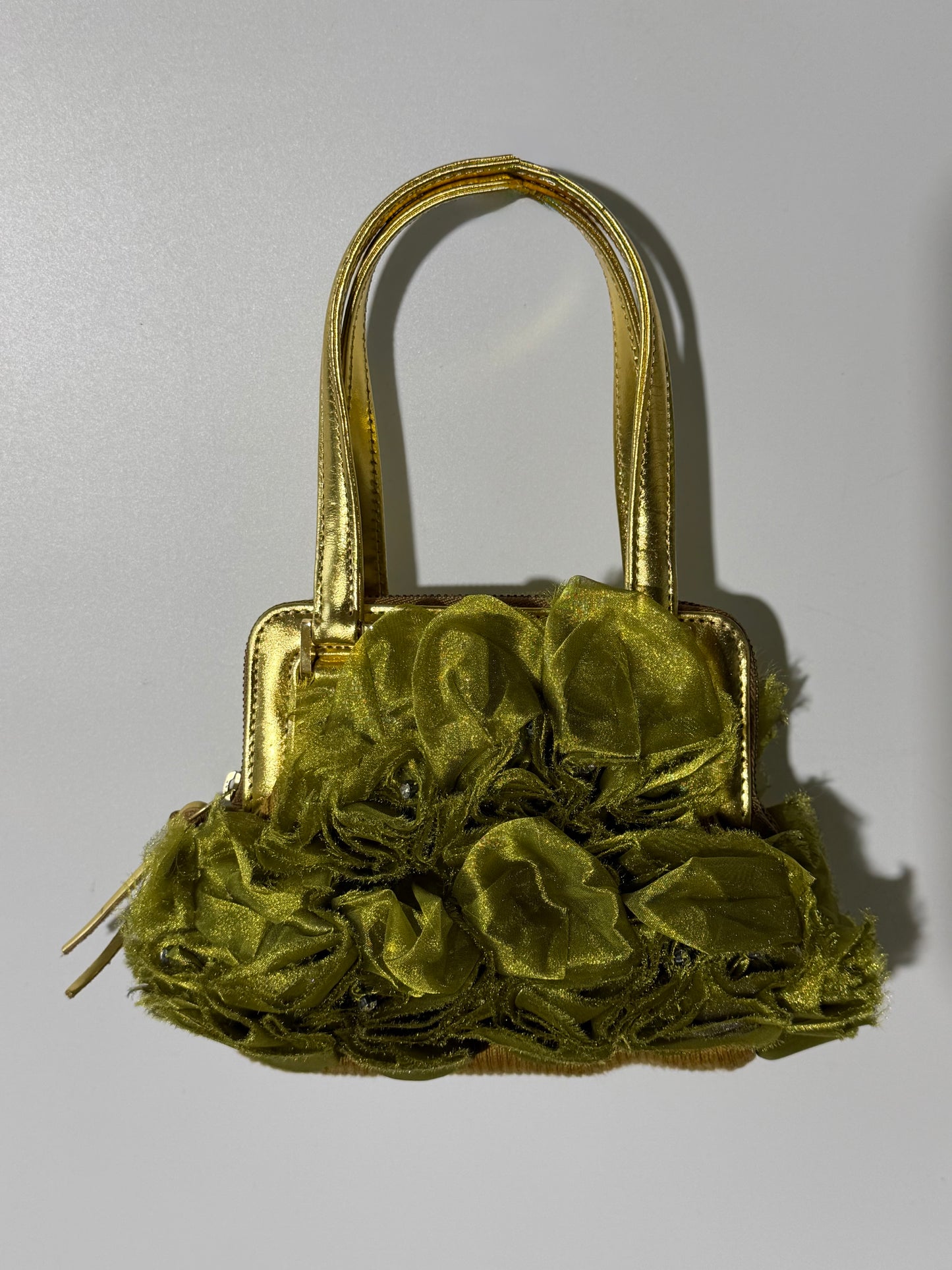 Archive 1990’s Undercover Multi-Ruffled Floral Handbag