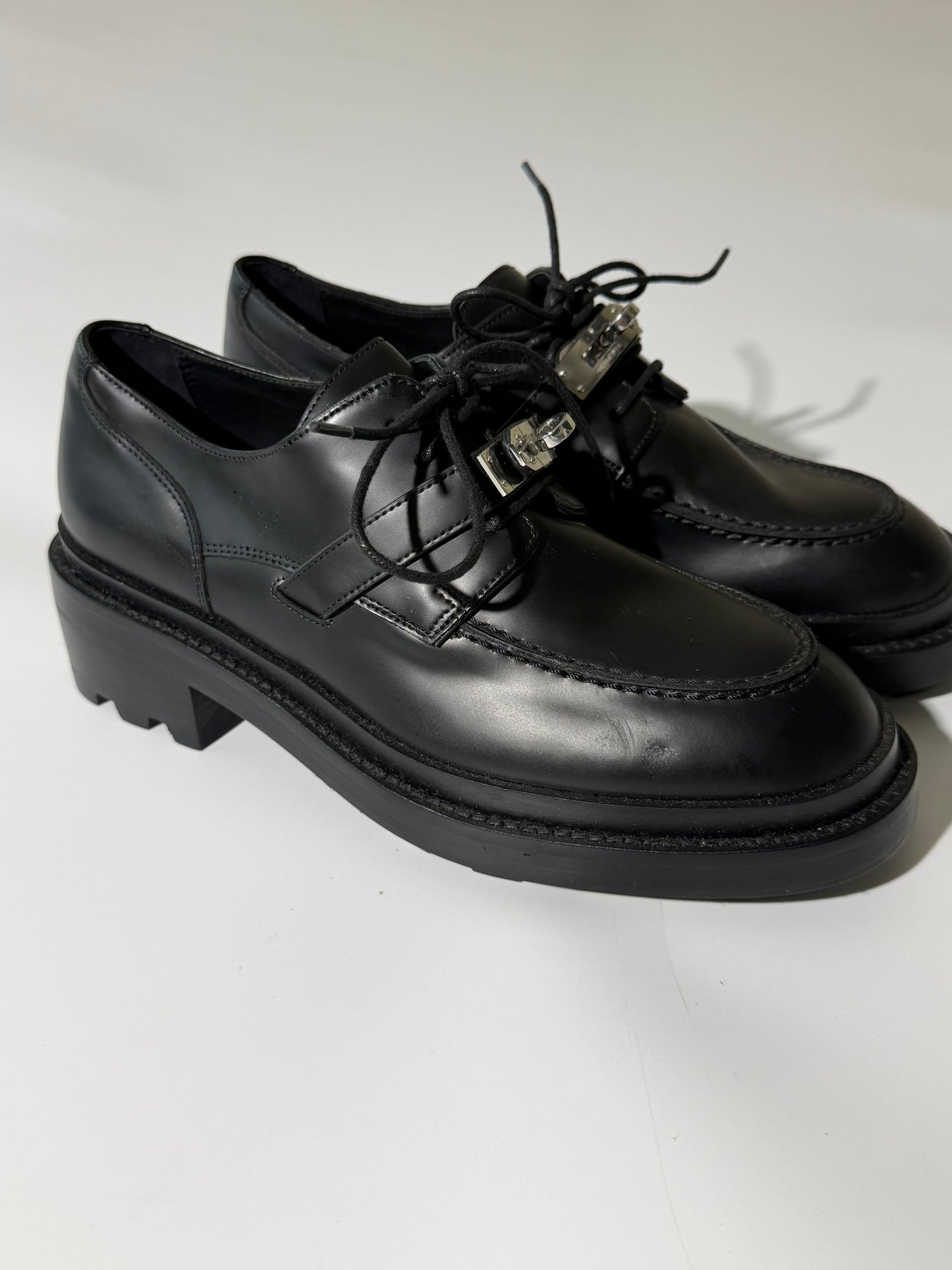 2000’s Hermes Kelly Derby First Oxford Shoes