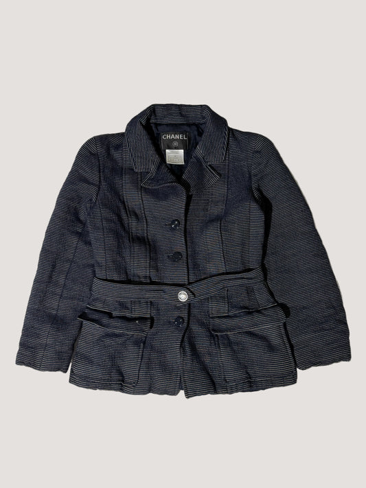 2001 Chanel Pinstripe Blazer