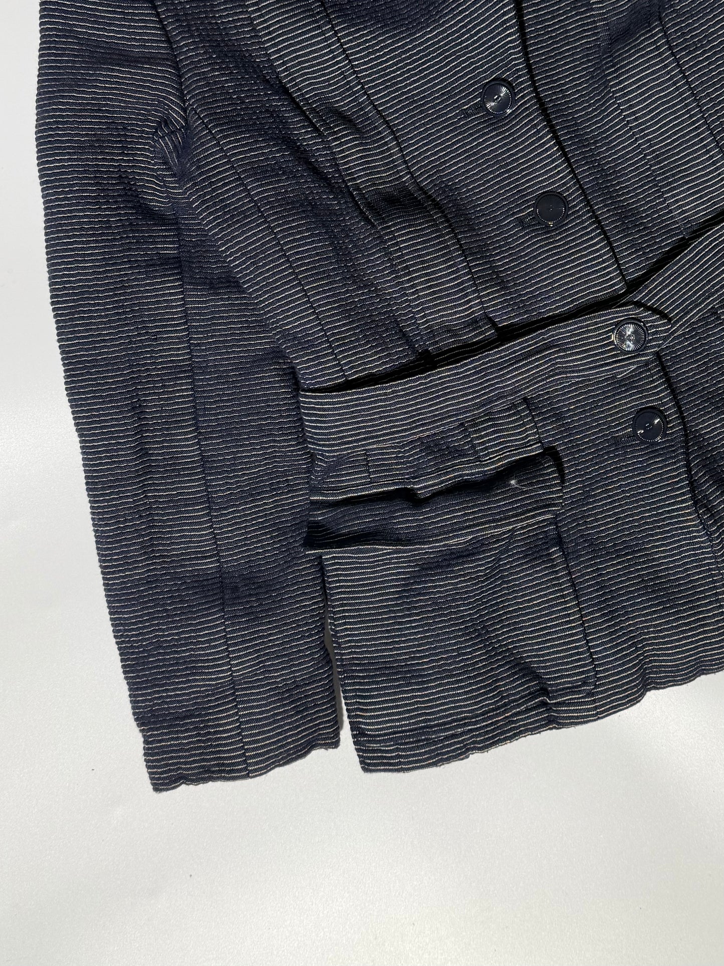 2001 Chanel Pinstripe Blazer