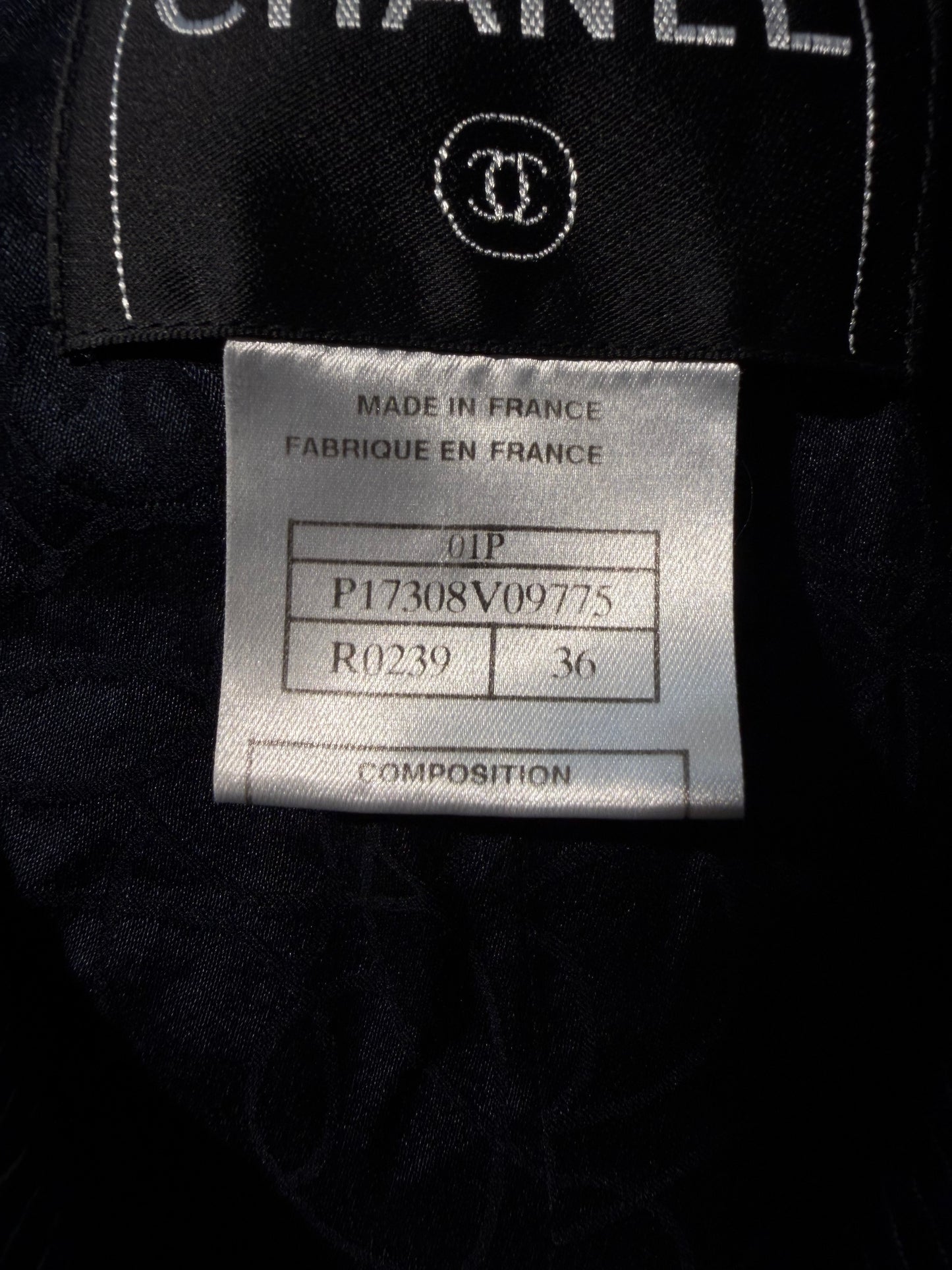 2001 Chanel Pinstripe Blazer
