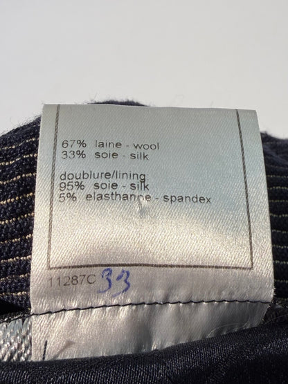 2001 Chanel Pinstripe Blazer