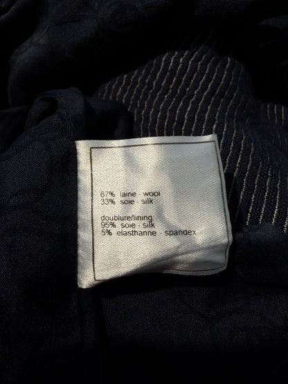 2001 Chanel Pinstripe Blazer