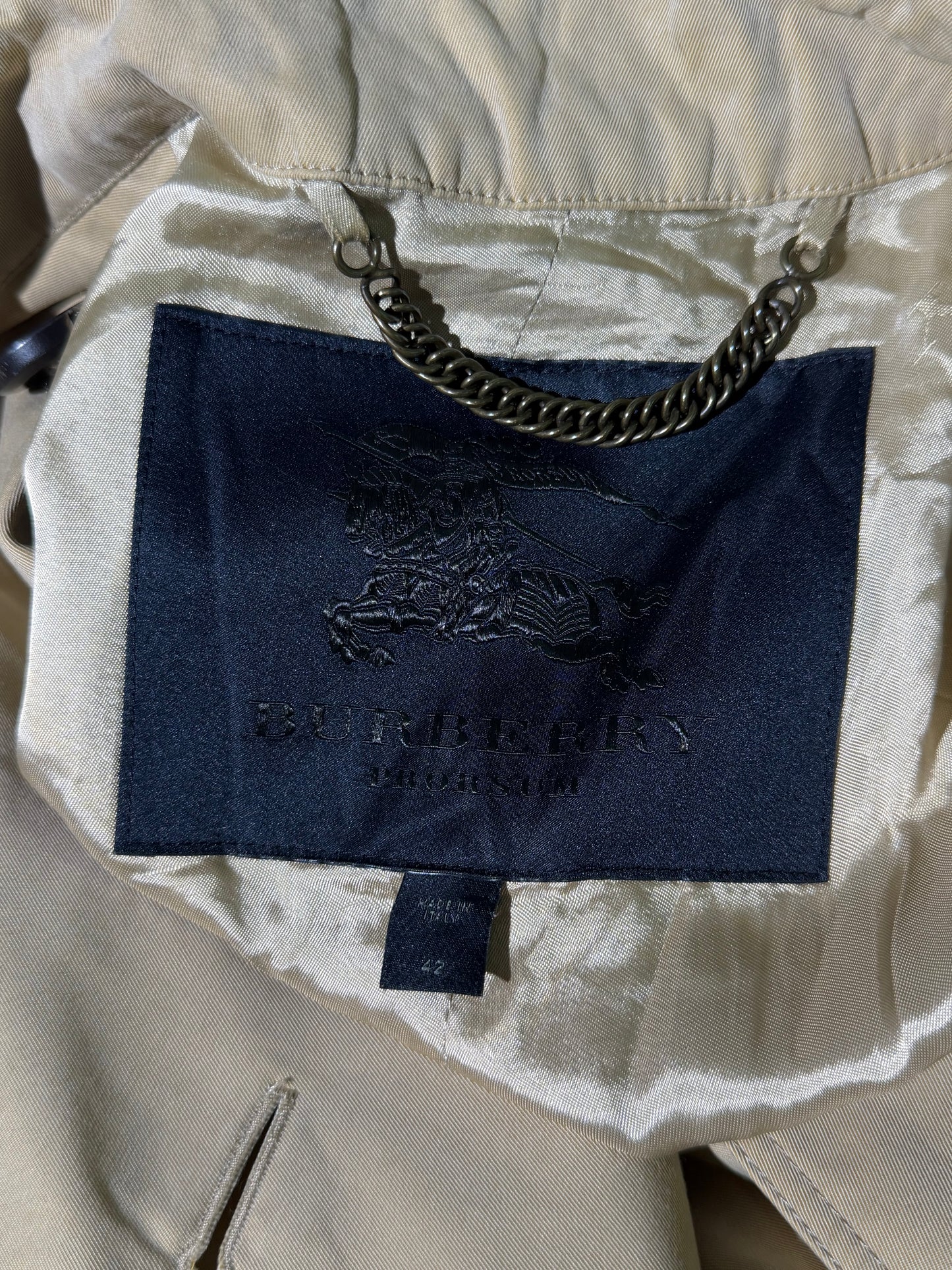 Burberry Prorsum Belted Trench Coat Jacket