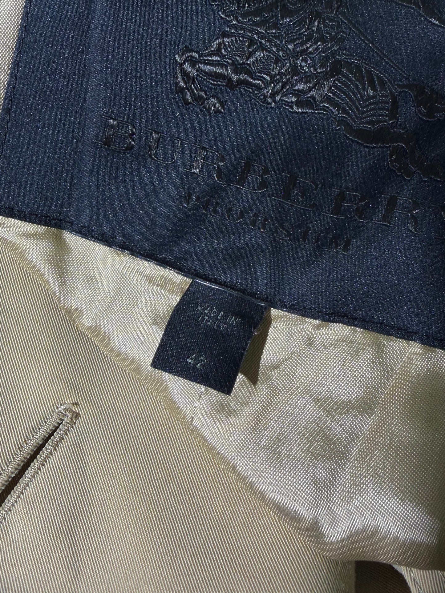 Burberry Prorsum Belted Trench Coat Jacket