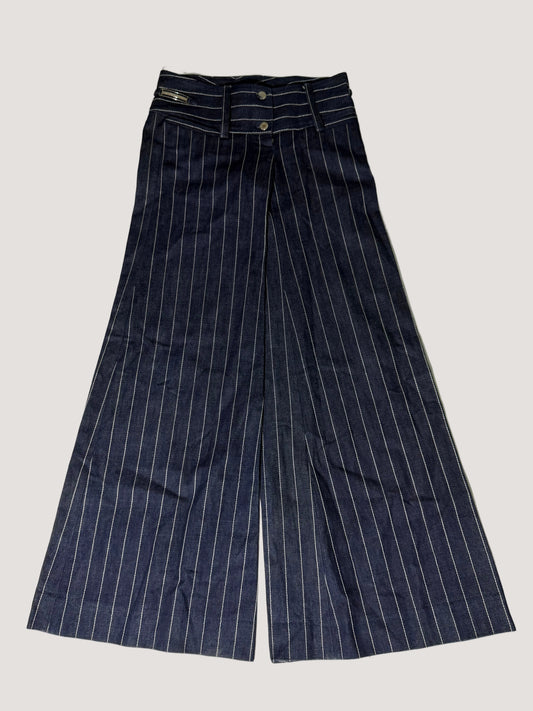 Dolce & Gabbana Pinstriped Flared Jeans