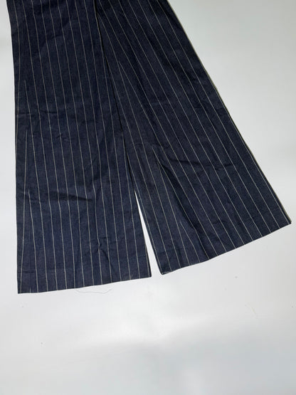 Dolce & Gabbana Pinstriped Flared Jeans