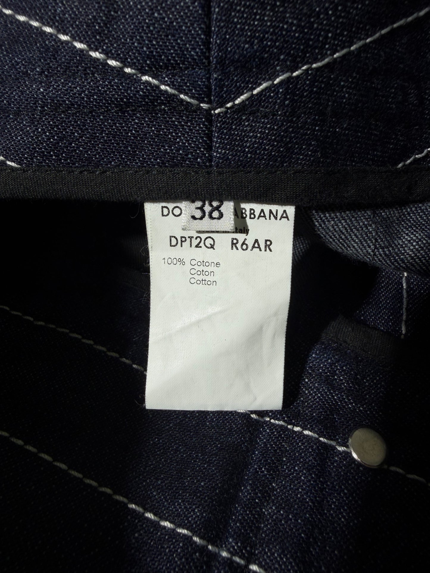 Dolce & Gabbana Pinstriped Flared Jeans
