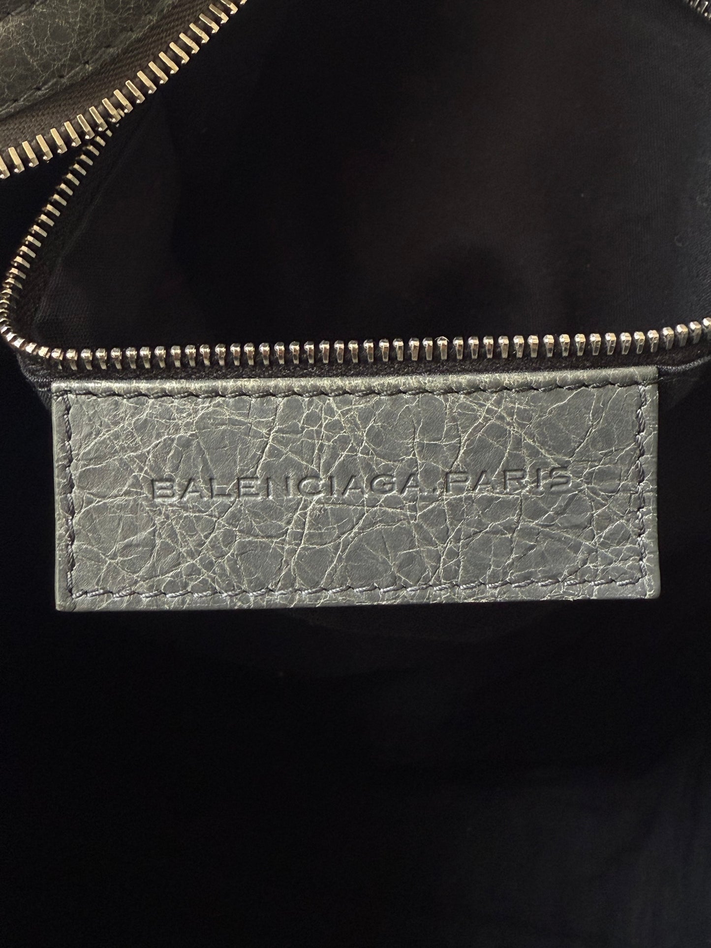 2000’s Balenciaga Gray Giant 12 Silver Hardware City Bag