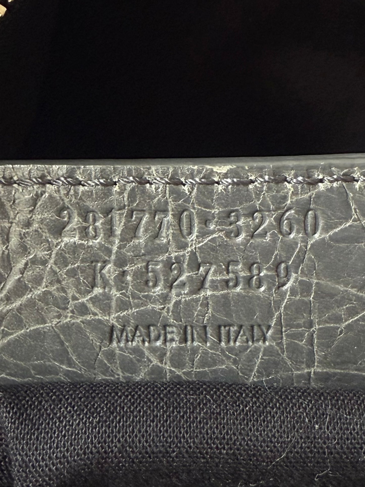 2000’s Balenciaga Gray Giant 12 Silver Hardware City Bag