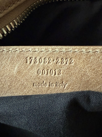 2000’s Balenciaga Brown Giant 21 Silver Hardware City Bag