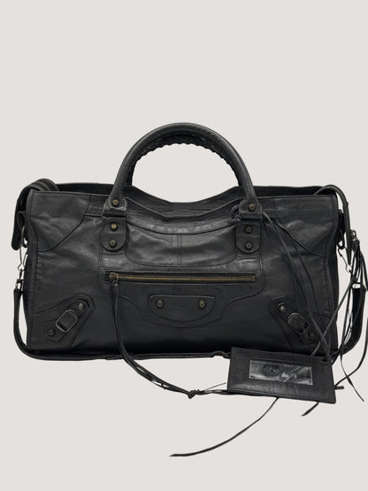 Balenciaga Black Classic City Bag