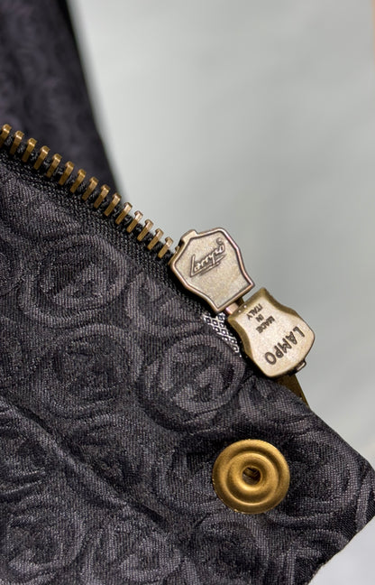 Gucci by Tom Ford FW2003 GG Women’s Black Hooded Jacket