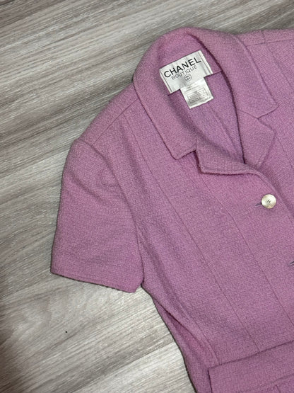 Chanel 1998 Purple Tweed Set
