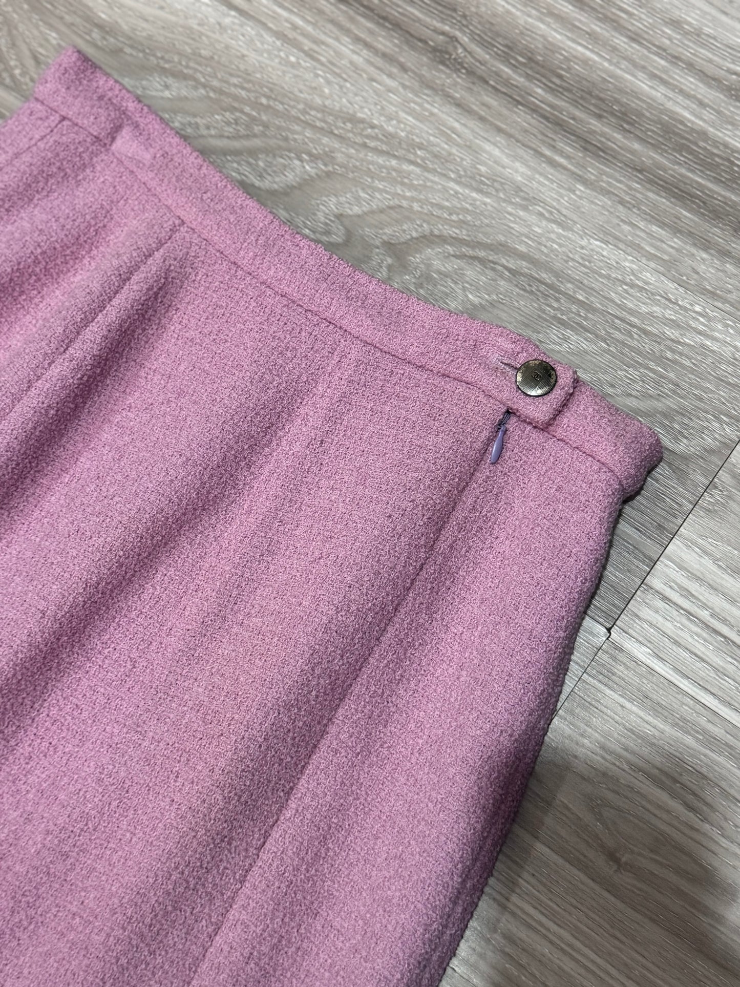 Chanel 1998 Purple Tweed Set