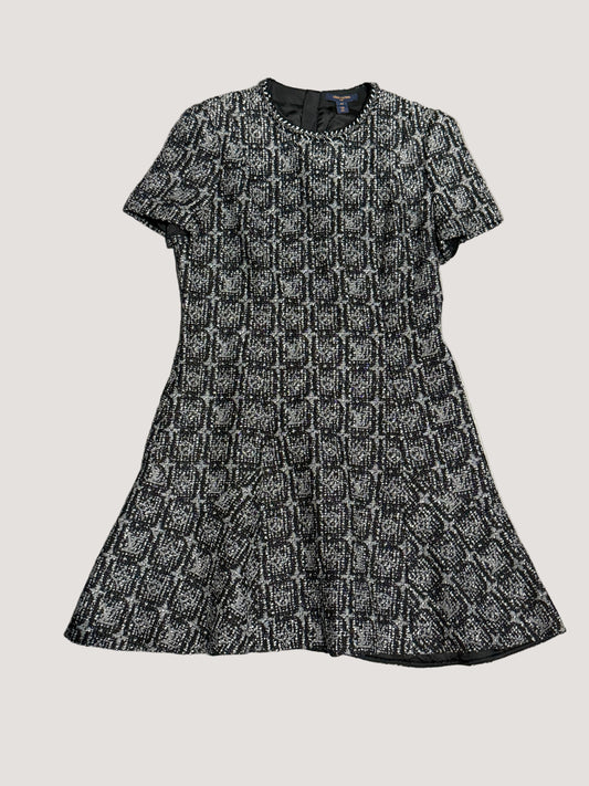 Louis Vuitton - SS21 - Metallic Tweed Monogram Skater Dress