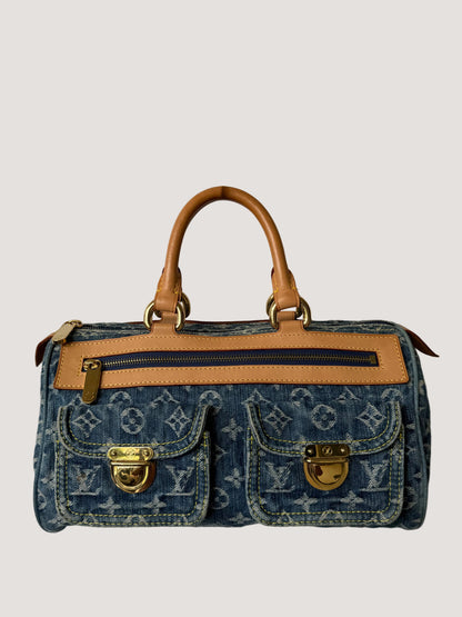 Louis Vuitton Blue Monogram Denim Neo Speedy Bag