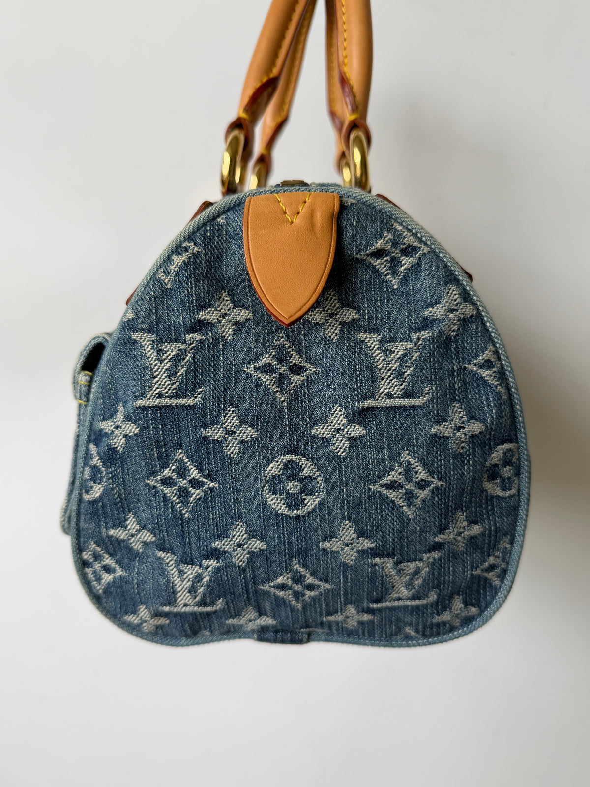 Louis Vuitton Blue Monogram Denim Neo Speedy Bag