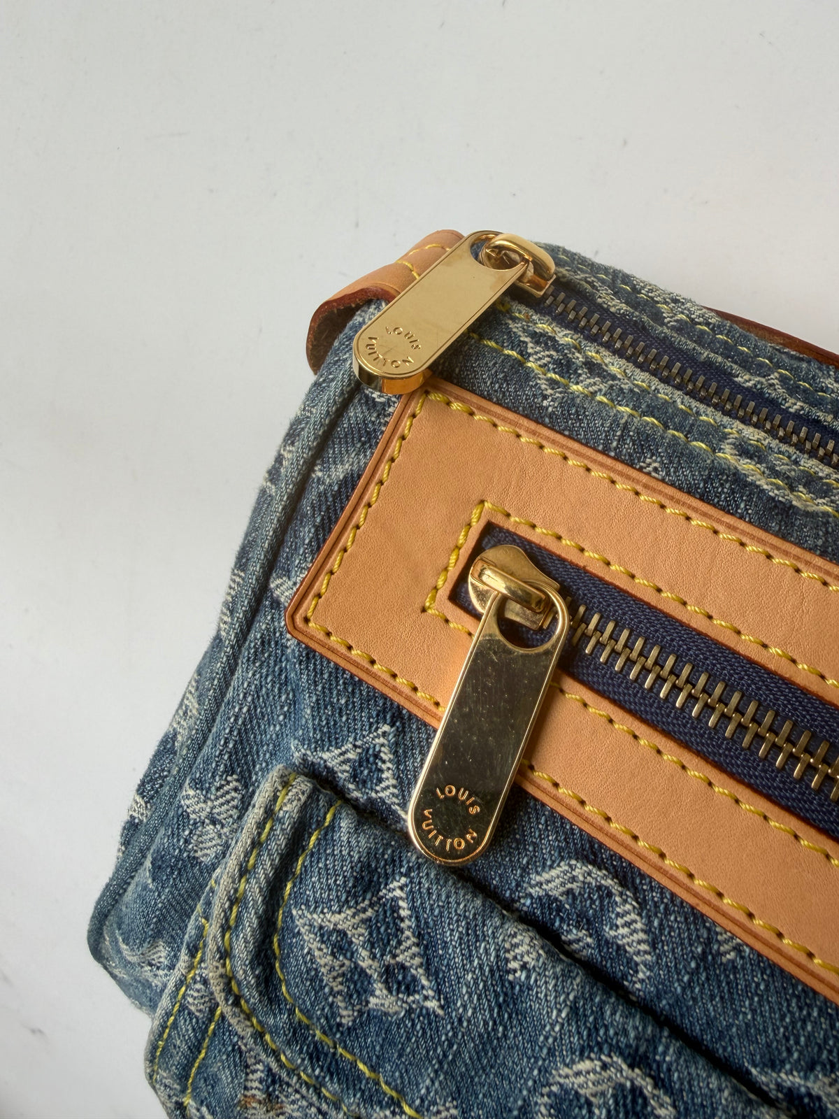 Louis Vuitton Blue Monogram Denim Neo Speedy Bag