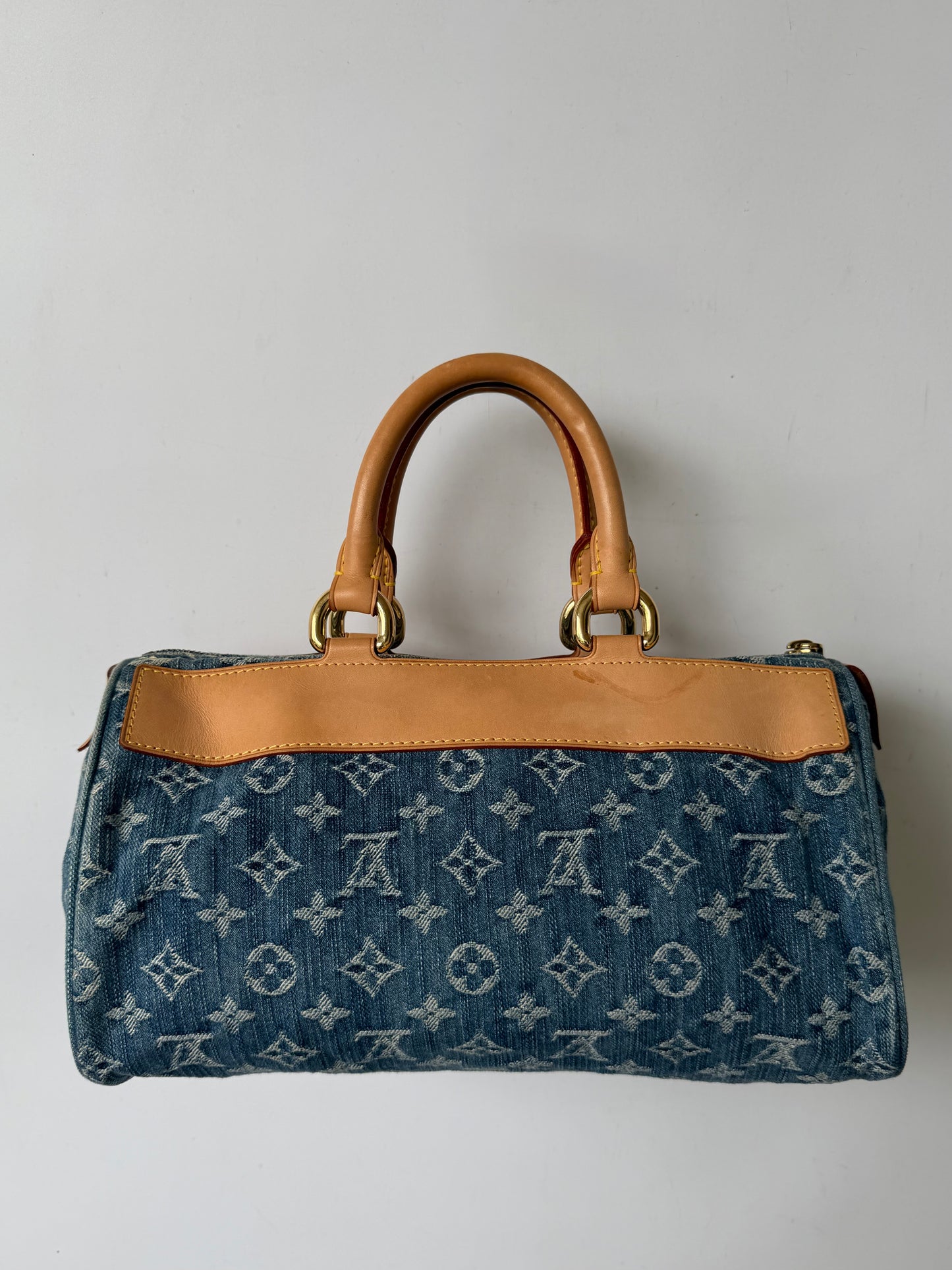 Louis Vuitton Blue Monogram Denim Neo Speedy Bag