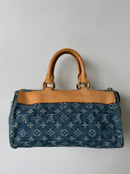 Louis Vuitton Blue Monogram Denim Neo Speedy Bag