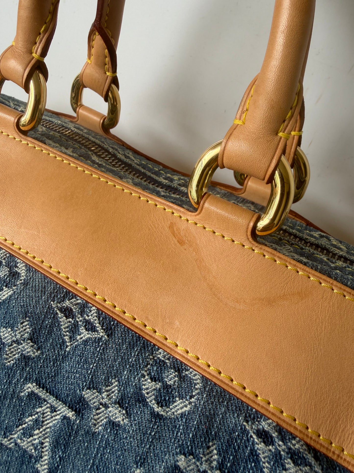 Louis Vuitton Blue Monogram Denim Neo Speedy Bag
