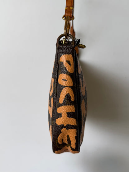 Louis Vuitton x Stephen Sprouse Monogram Graffiti Pochette