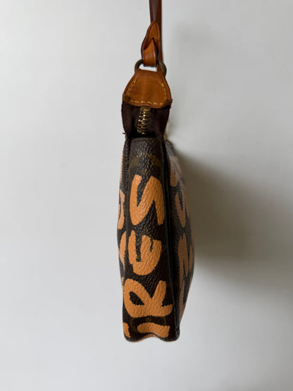 Louis Vuitton x Stephen Sprouse Monogram Graffiti Pochette