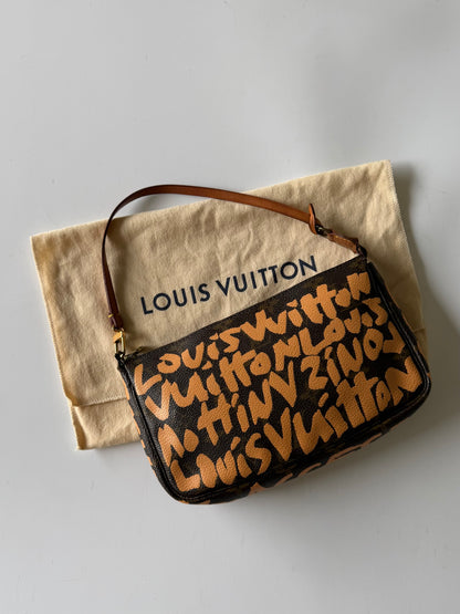 Louis Vuitton x Stephen Sprouse Monogram Graffiti Pochette